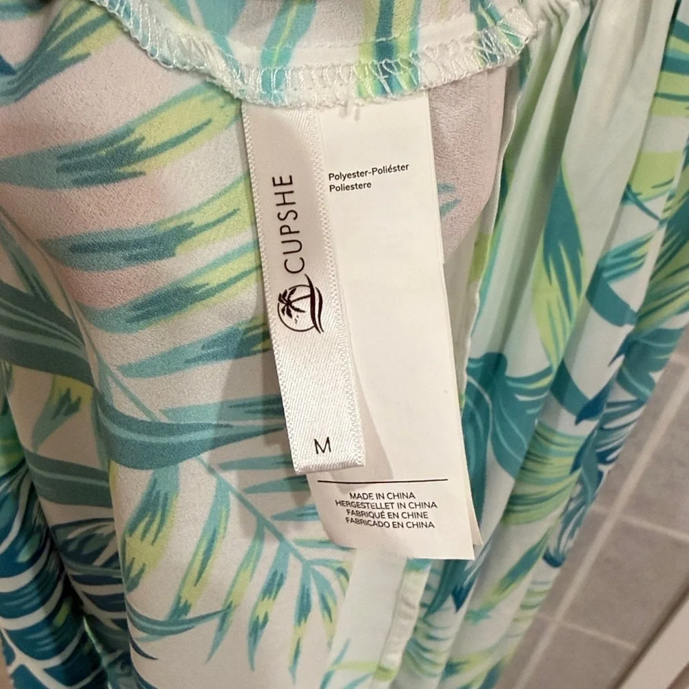 Cupshe Tropical Halter Maxi Dress - Picture 7 of 7